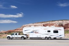 Truck & Trailer @ going to Monument Valley DSC_4280.jpg